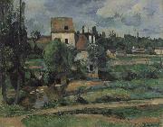 Mill on the Couleuvre at Pontoise Paul Cezanne